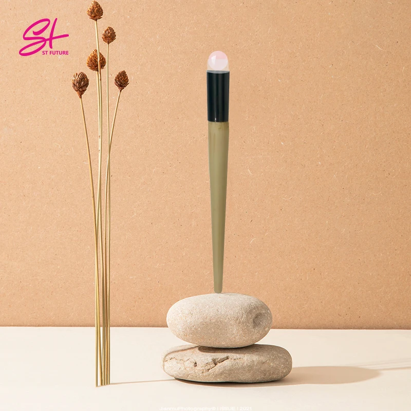 
St Future Custom New Facial Eye Massage Facial Massager Rose Jade Eye Rose Quartz Roller 