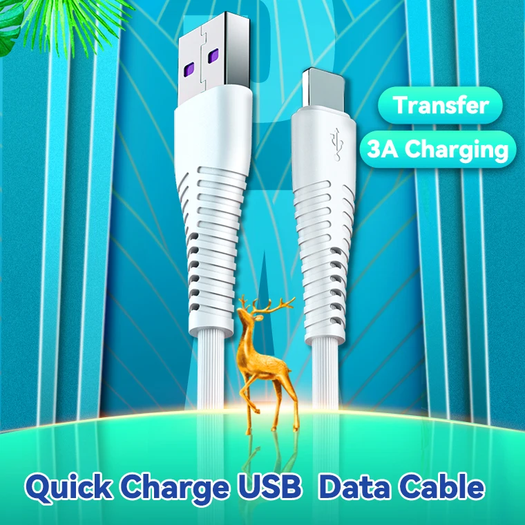 For iphone USB Cable 3A Fast Charging Cable USB Data for iphone Charger Cable