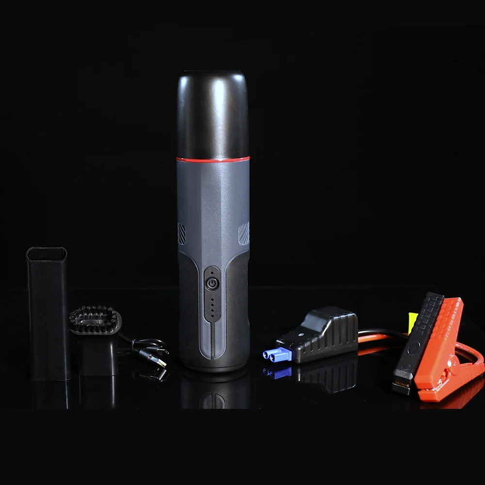 Custom Mini Powerbank Multi-function 12v 24v Battery Power Bank Vacuum Cleaner Portable Car Jump Starter
