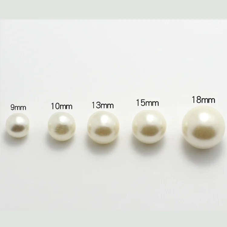 ZM181 Factory Direct  Fashionable  for Clothing   Decorative Round Button Plastic Pearl Buttons
