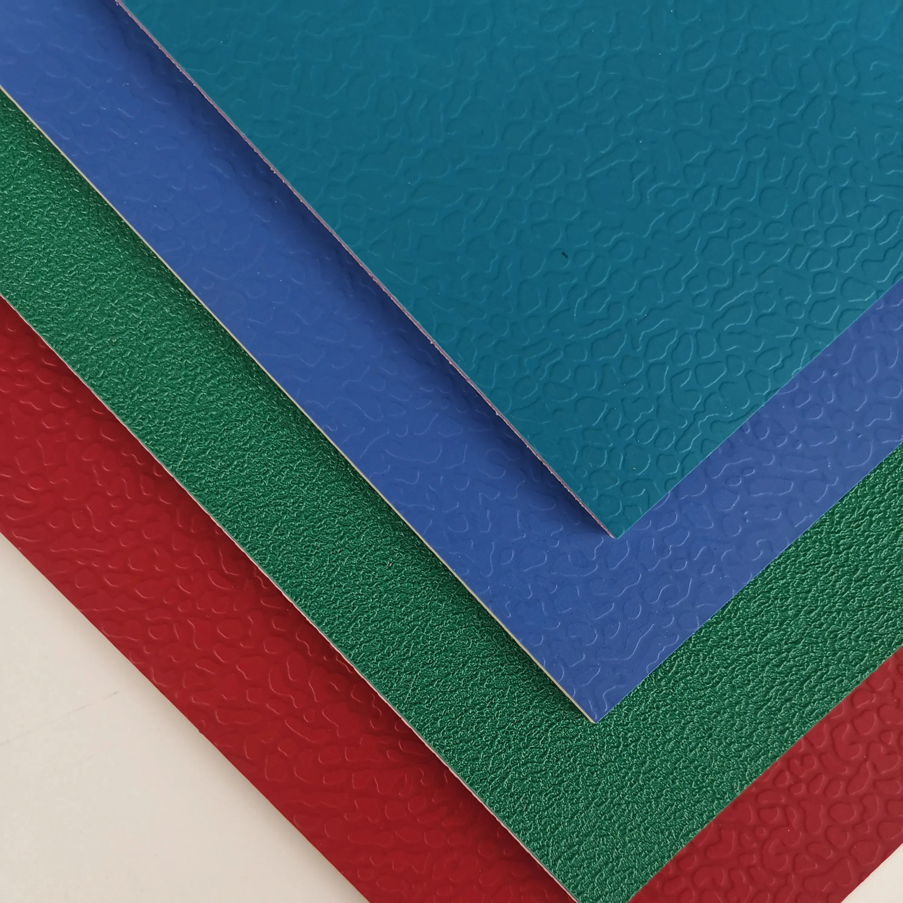 Badminton Sports Court Easy Installation Roll Flooring 2mm PVC Floor Roll Mat PVC Vinyl Homogeneous Heterogeneous Rolling Floor