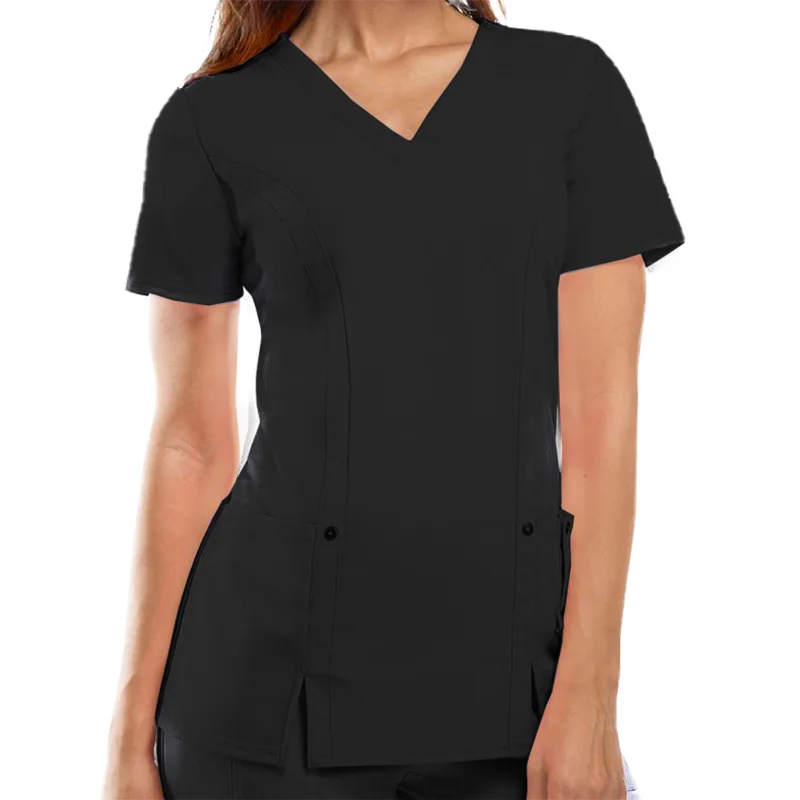 Good Quality Women Stretch Jogger Scrub Sets Uniform Stylish Medical White Set Uniform For Women