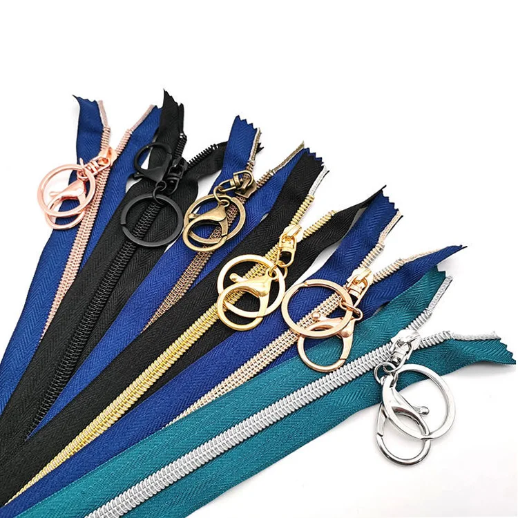 YYX custom buy 5 nylon zipper lock tape by the yard in roll bulk wholesale zipper zips for sewing jacket