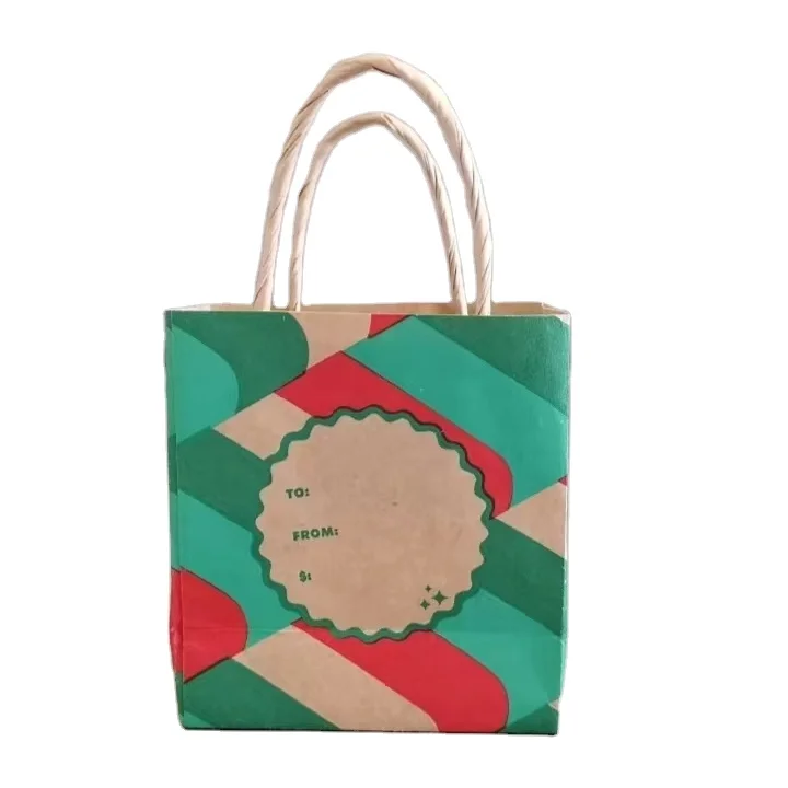 Factory wholesale mini small paper bags gift bags and your own logo