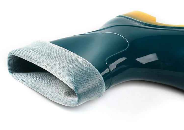 high quality durable oxford sole PVC garden rain boots for womens rain boots fishing shoes rain boots for daily work