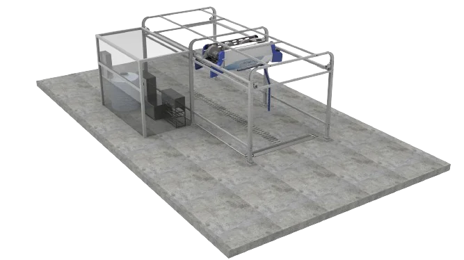 Automatic brushless robo car washing machine 360 washing machine fast car wash