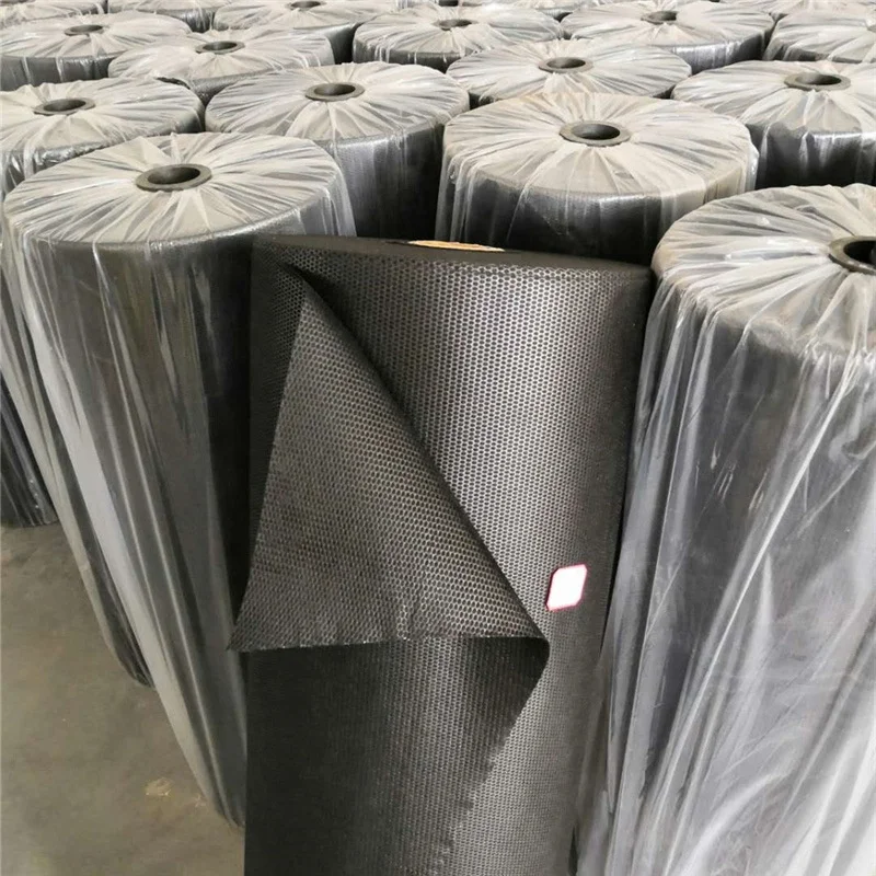 Black Control Anti-grass Ground Cover In Roll Weed Mat For Garden Greenhouse