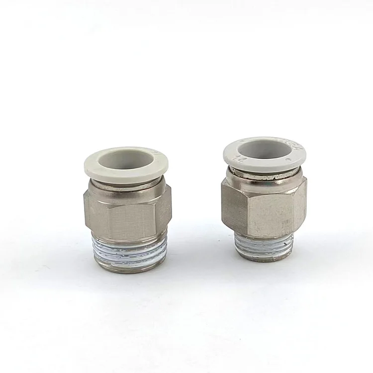 PC14-03 Pneumatic Straight Connector For14mmTube Filament Feed Fitting Coupler