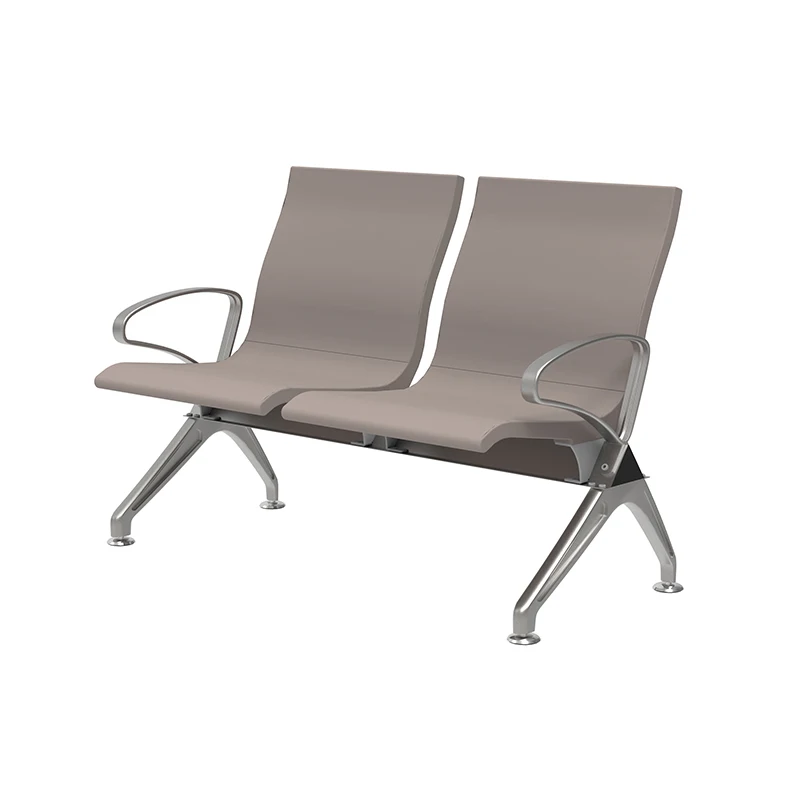 FLYA Public Metal With Soft Pu Pad Bank/hospital/railway Station/airport Barber Shop Waiting Room