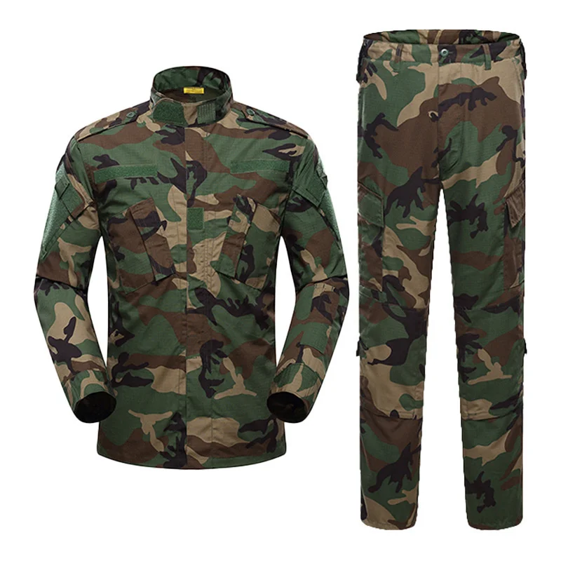 Durable ODM/OEM ACU Multi-Pocket Camouflage Tactical Combat Uniform Clothing