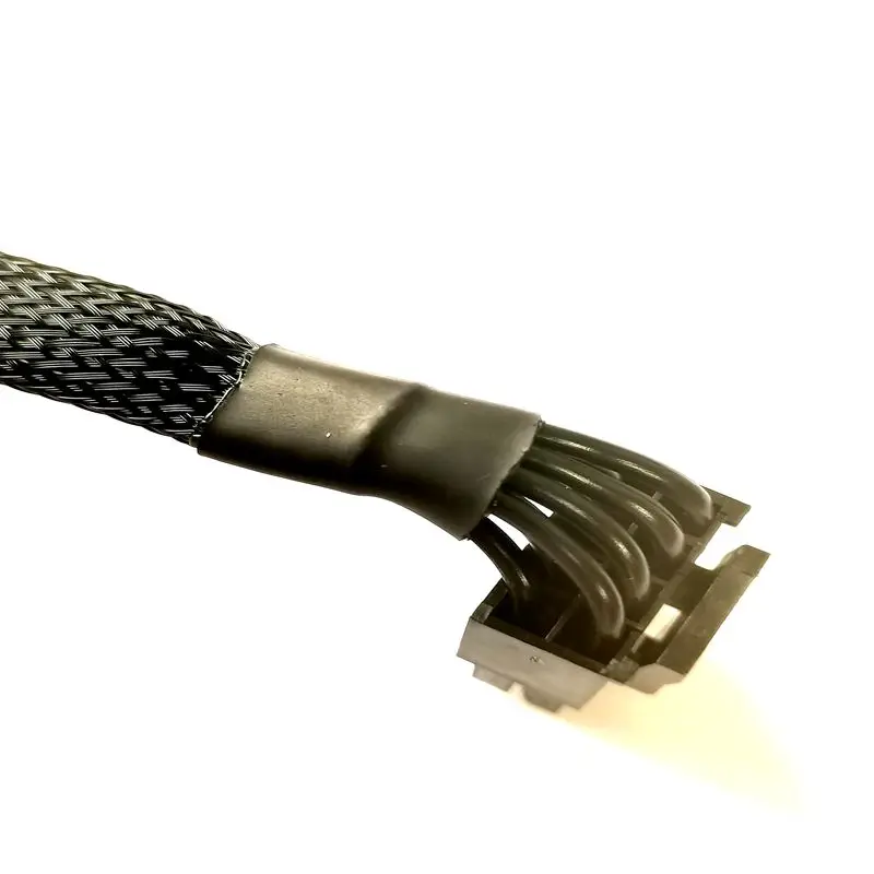 Low Profile 90 Degree 8pin Female to 8-pin male PCI-E GPU Power extension Cable