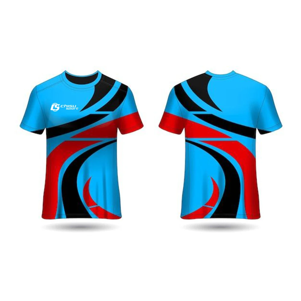 Sublimated best team game pro jersey shirts Quick Dry Gaming T Shirt Men Quick Dry Gaming T Shirt Custom Gaming Jerseys Esports