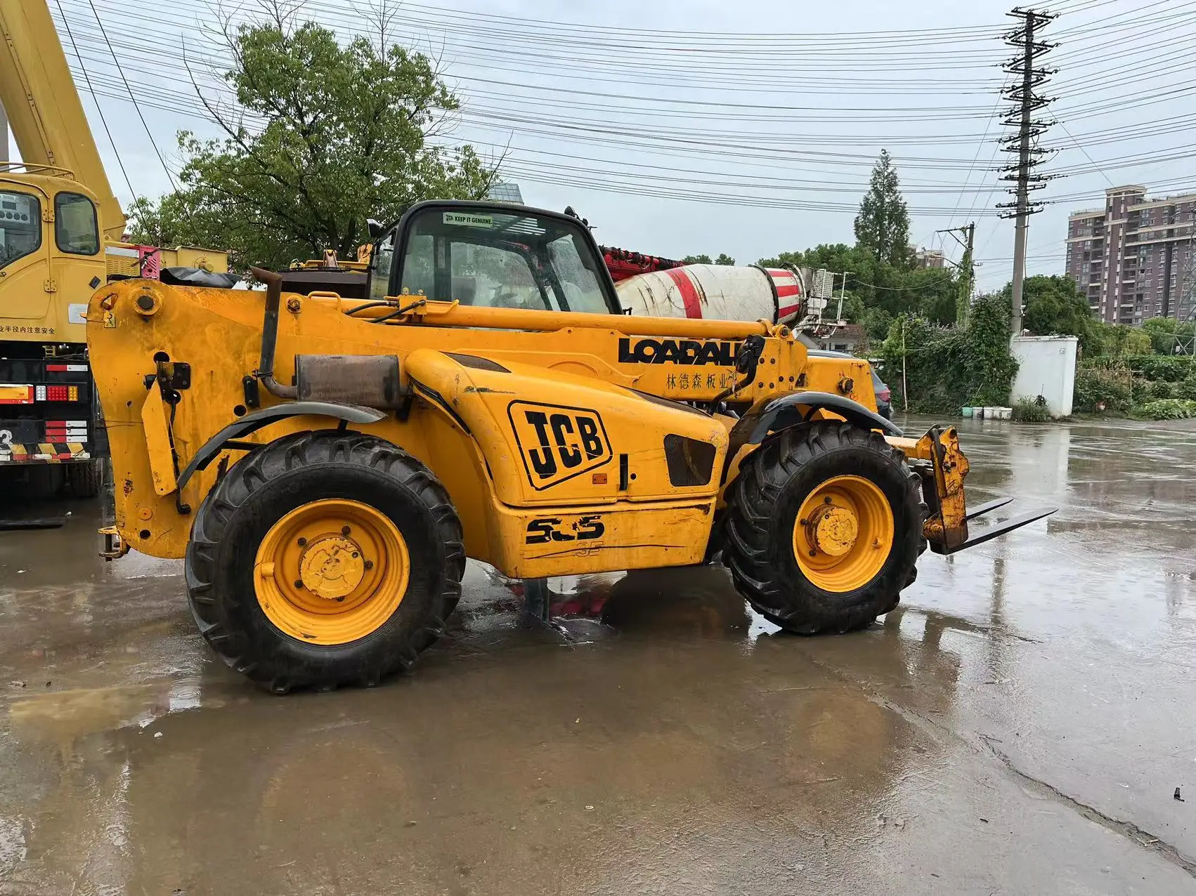 Hot Selling Used Forklift Telescopic Handler JCB 535 for sale in Shanghai good quality cheap price Hydraulic Machine Japan Brand