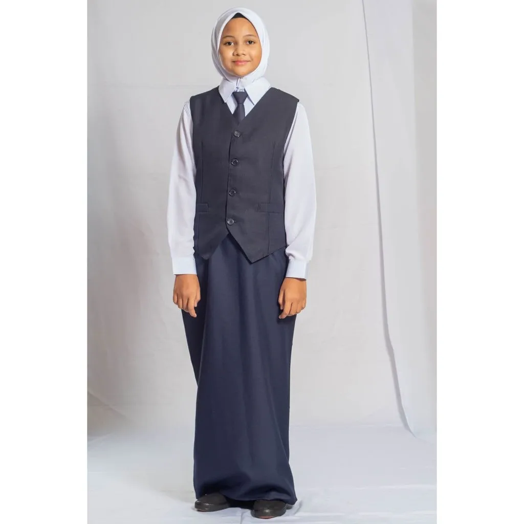 New Style Fashion Summer Primary Kindergarten Muslim School Uniform 2 piece Sets Unisex Muslim School Uniforms