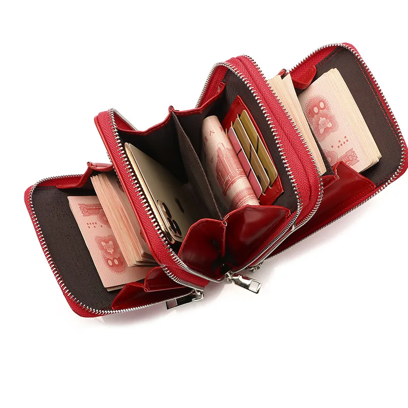 Fashion Korea Quilting PU Leather Crossbody Shoulder Mini Bags Women Mobile Cell Phone Pouch Bag Wallet With Long Strap