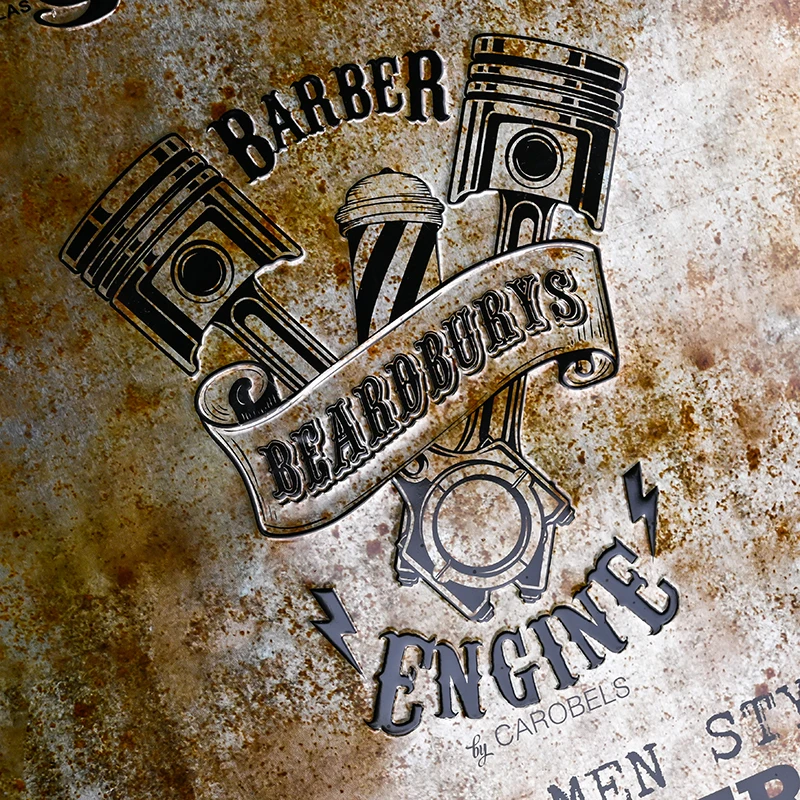 custom made decoration club bar sign aluminum wall sign plaque retro metal art vintage emboss metal tin sign