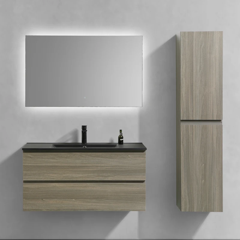 Wess 40 дюймов настенный одиночный раковины антикварный шкаф для хранения в ванной комнате туалетный столик с раковиной