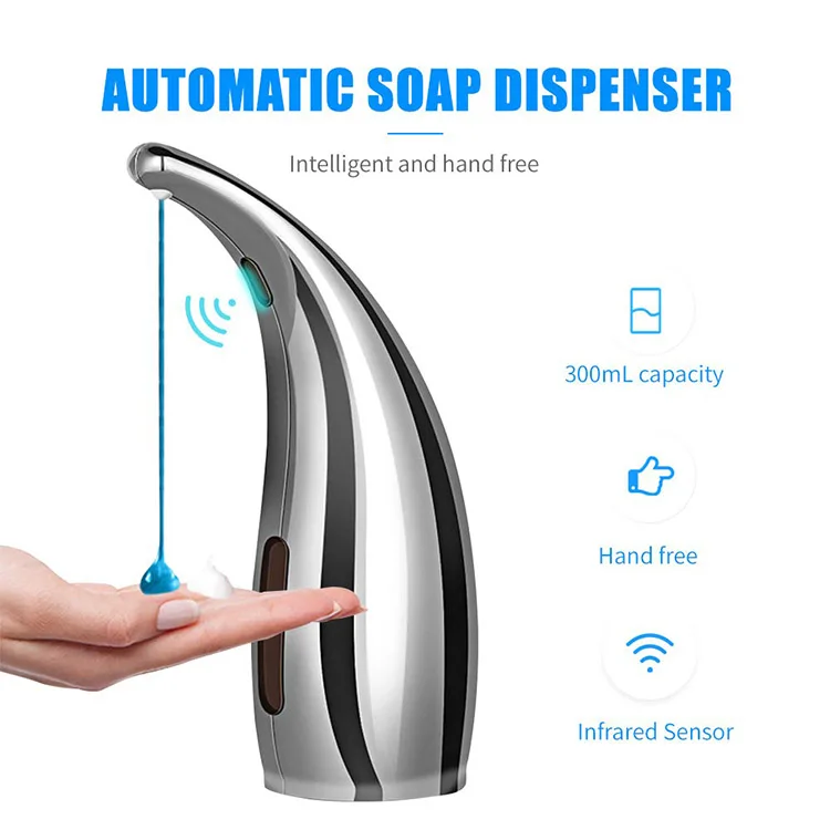 
300ml Automatic Soap Dispenser 300ml Waterproof Electric Soap Dispenser 