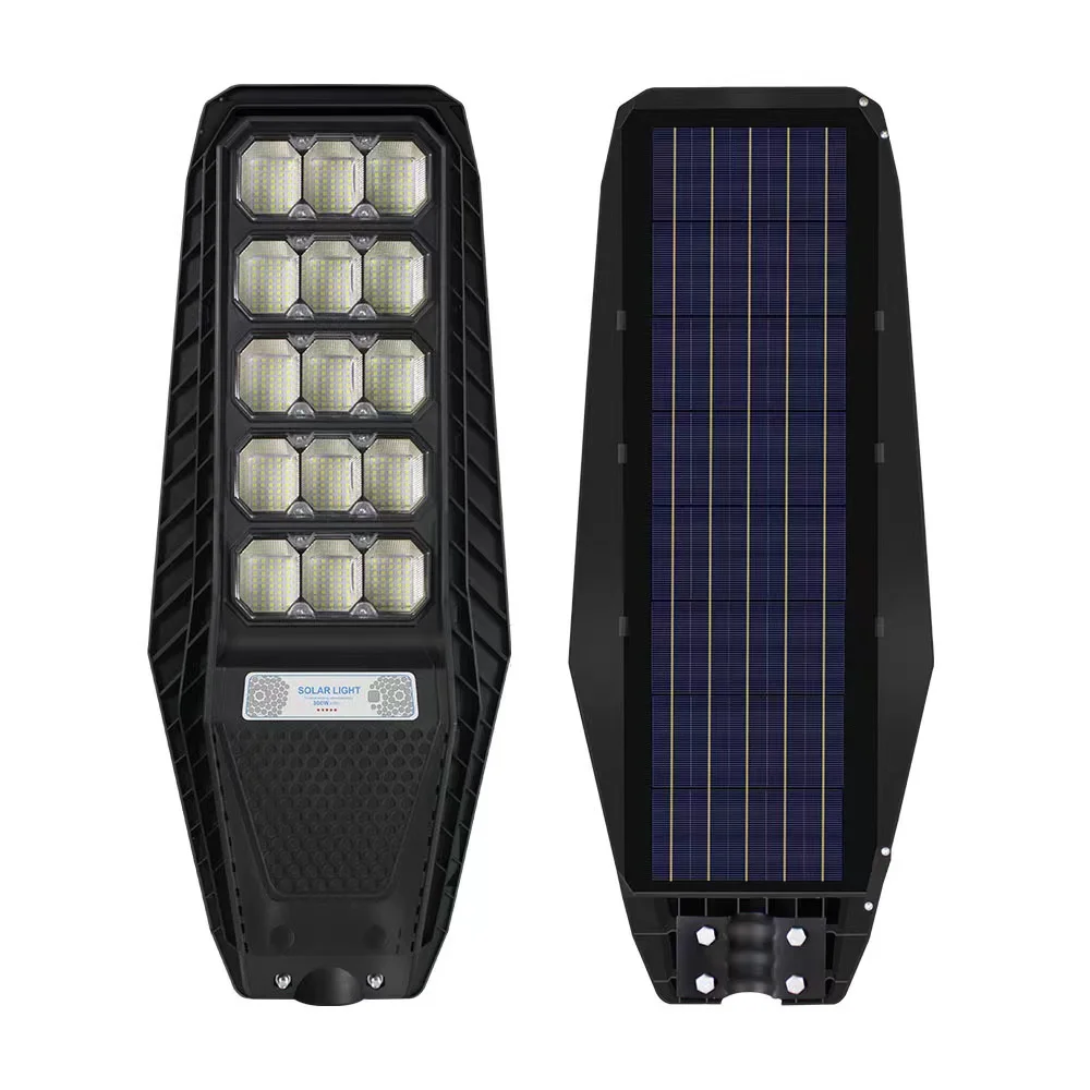 New 100w 200W 300W  solar street light outdoor all in one solar led street light