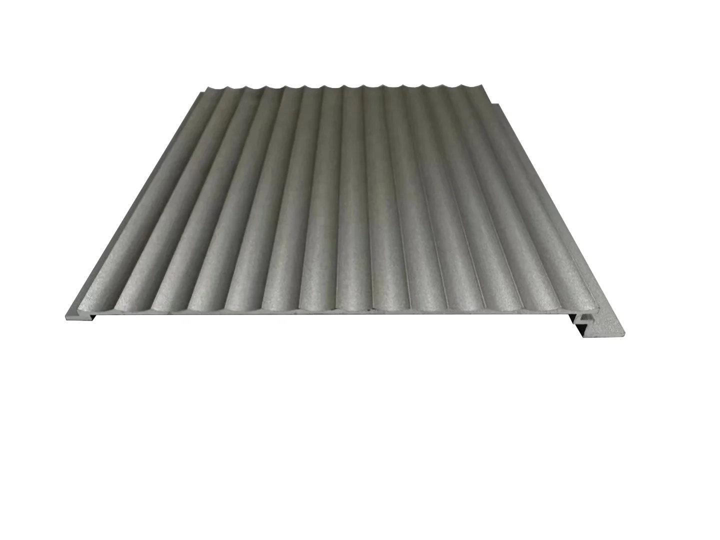 Aluminum Wall Cladding and Handrail Powder Coating Extrusions Profiles for Balcony and Deck Wall Panel Applications