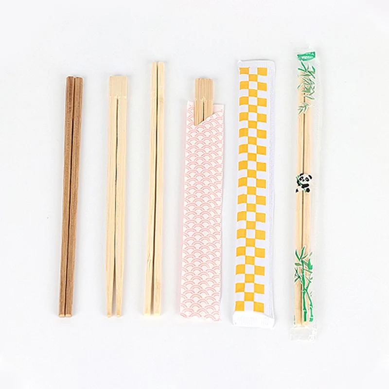 Custom personalized eco-friendly disposable bamboo chinese wooden health disposable chopsticks for restaurant