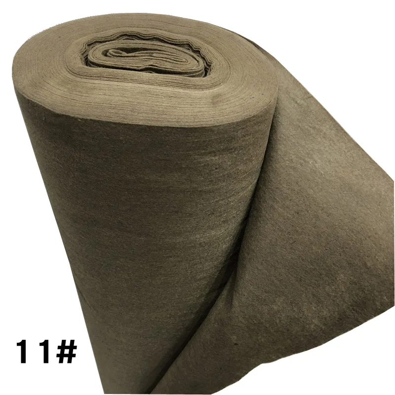 under collar felt wool interlining fabric for suit and coat suit