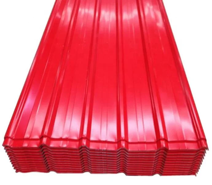 Corrugated Roofing Iron Gi Sheet Thickness Corrugated Galvanized color Roof Galvanized Steel Roof