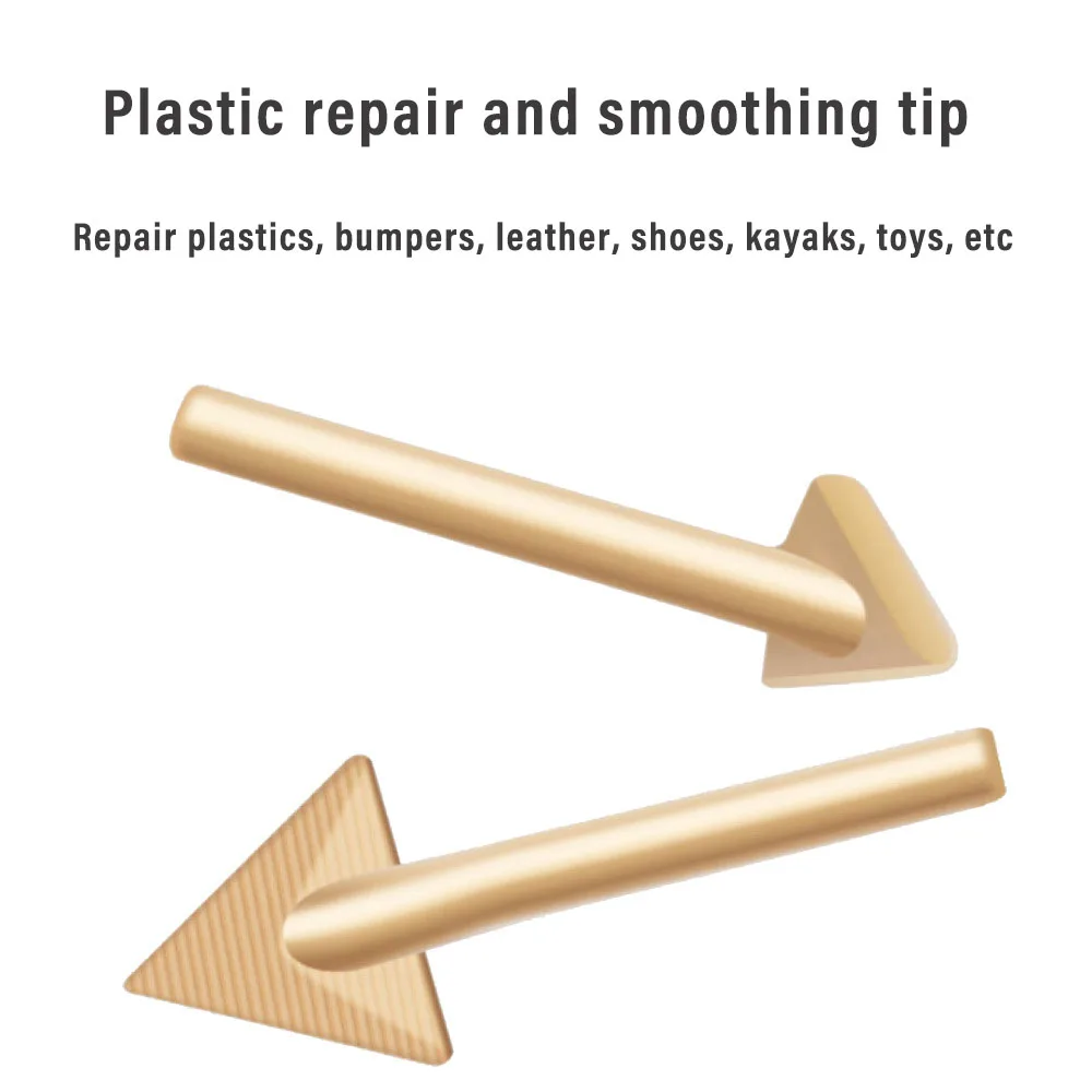 16mm/20mm Plastic bumper Repair triangular copper tip soldering iron tip wrinkle removal head