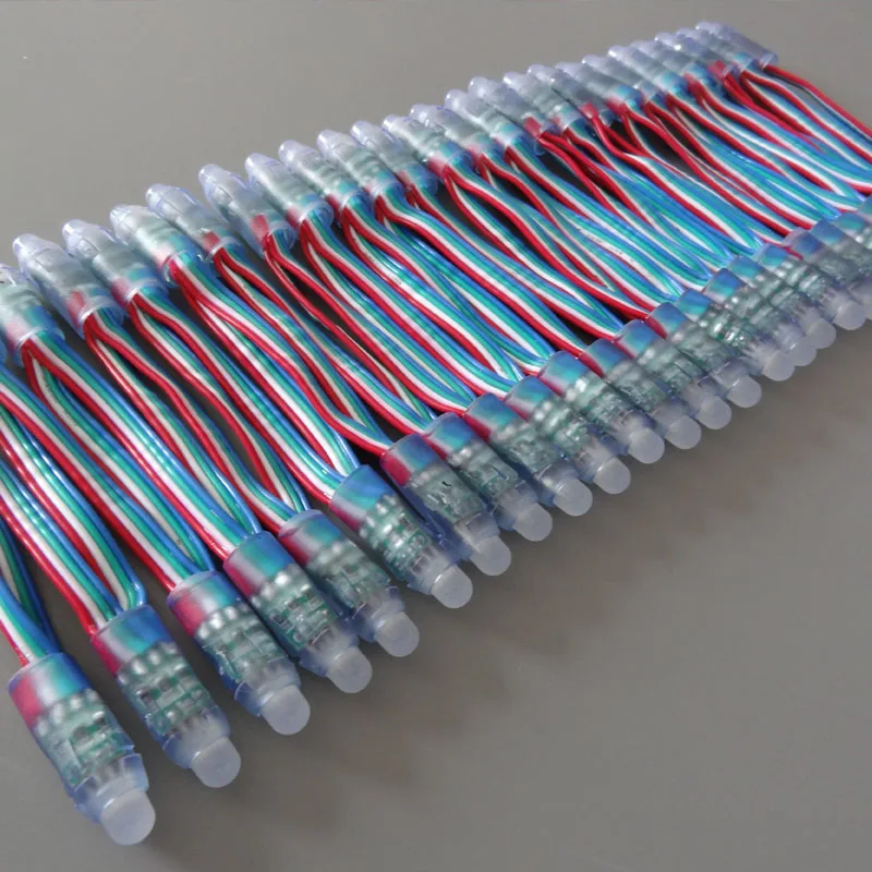 LED WS2811/UCS1903 Automatic address RGB Lights outdoor building decorative lighting DMX 3D Pixel module String lights