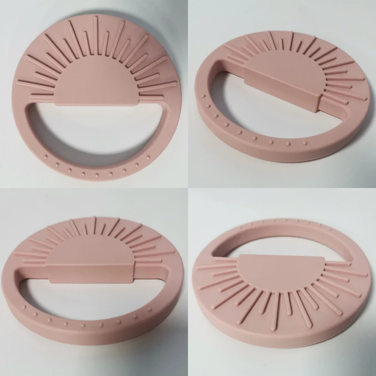 2021 New Design Newborn Luxury Organic Chew Christmas Gift Box Food Grade Silicone Baby Teether Set