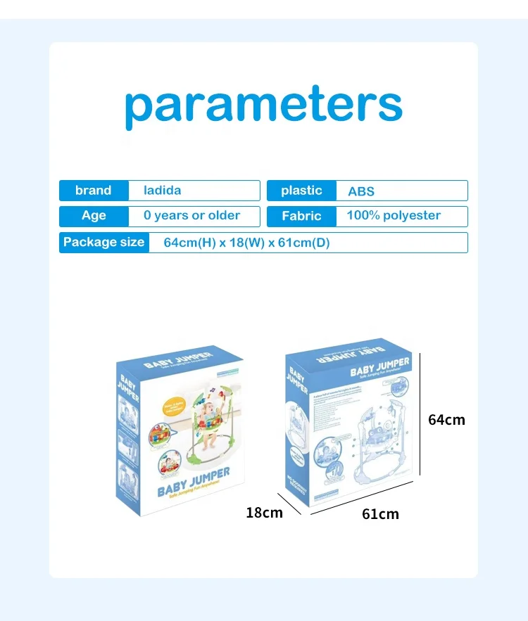 Safety Baby Jumper Activity Center Toddler Forest Walker For Infant Baby Jumper