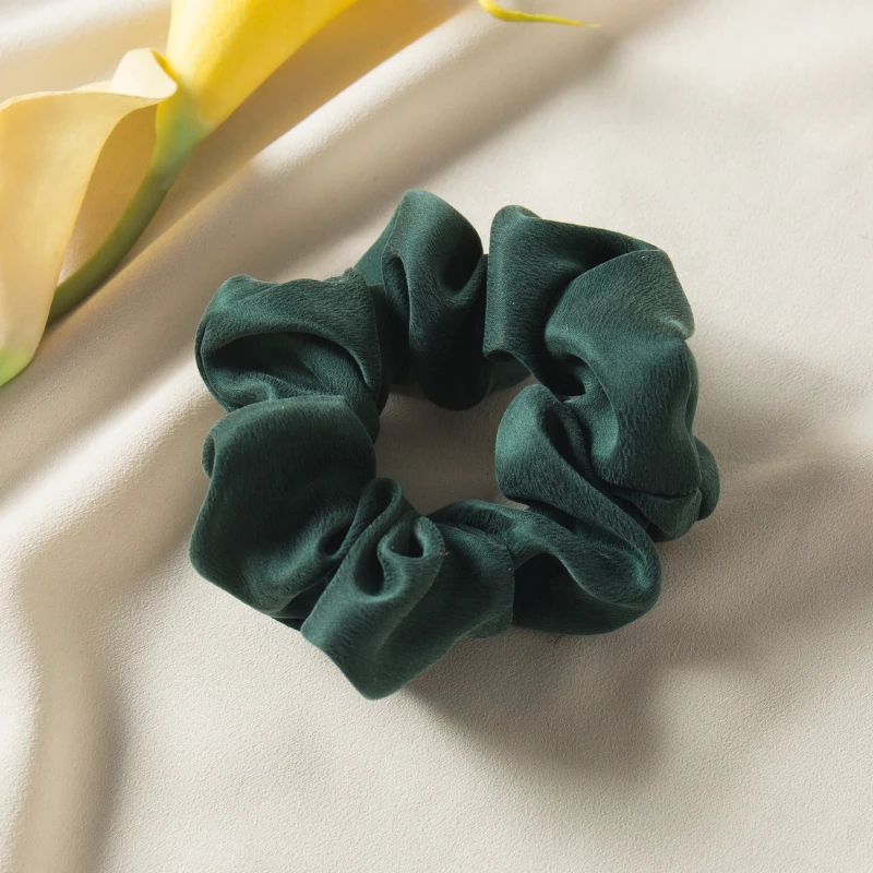 Silk hair circle, hair rope headrope female small size simple French style elegant mulberry silk headrope