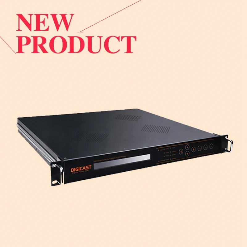 Integrated receiver decoder dvb-s2 streaming IRD with SDI out digital tv broadcasting equipment