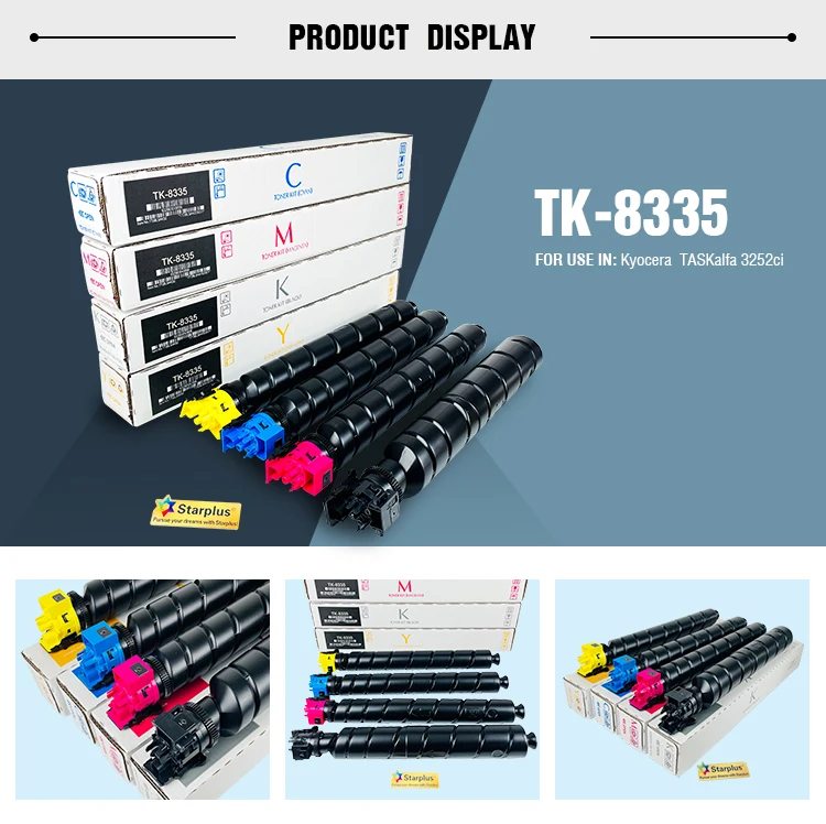 Starplus Лидер продаж Тонер картридж TK-8335 TK-6115 TK-6305 TK-1113 TK-5230 TK-6725 для kyocera Taskalfa 3010i 6500i копировальной