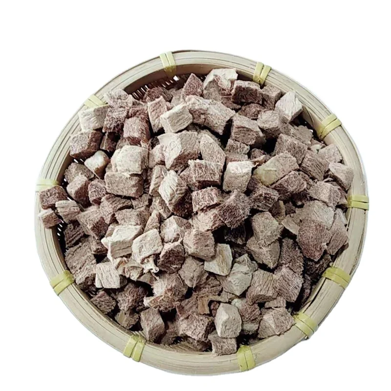 Factory wholesale freeze-dried chicken meat general beef quail dog snacks