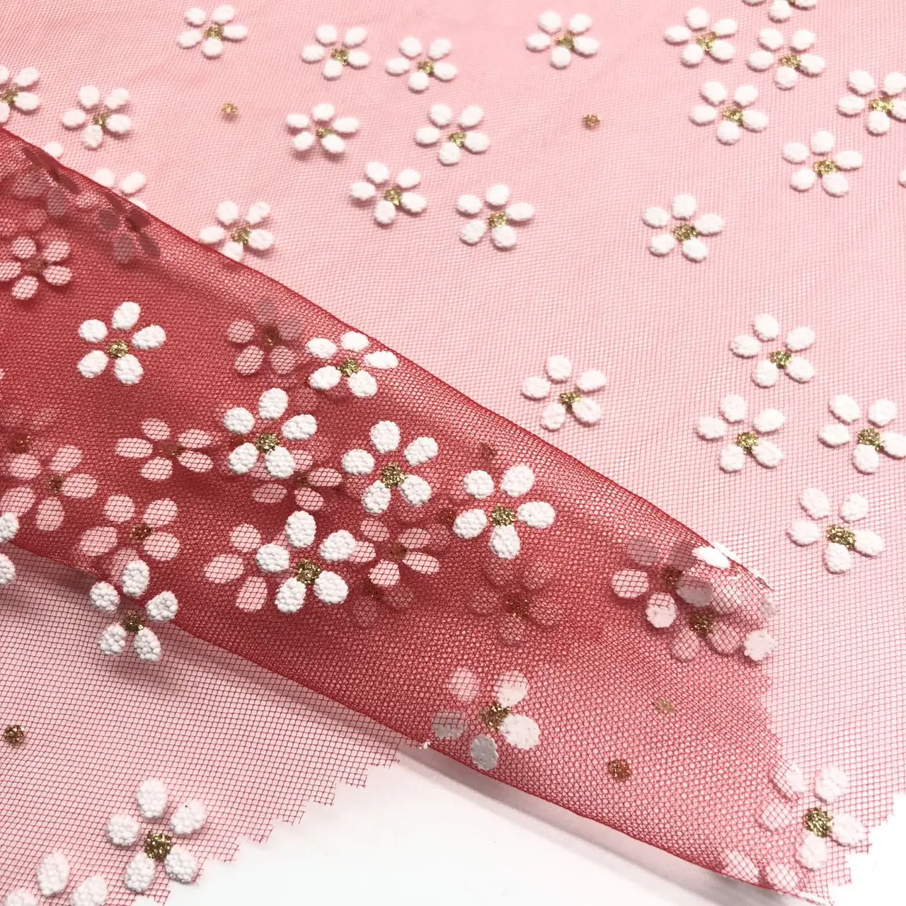 hot sale tulle mesh puff print foam printing silver glitter blingbling knitting shine tulle rhinestone fabric for clothing dress