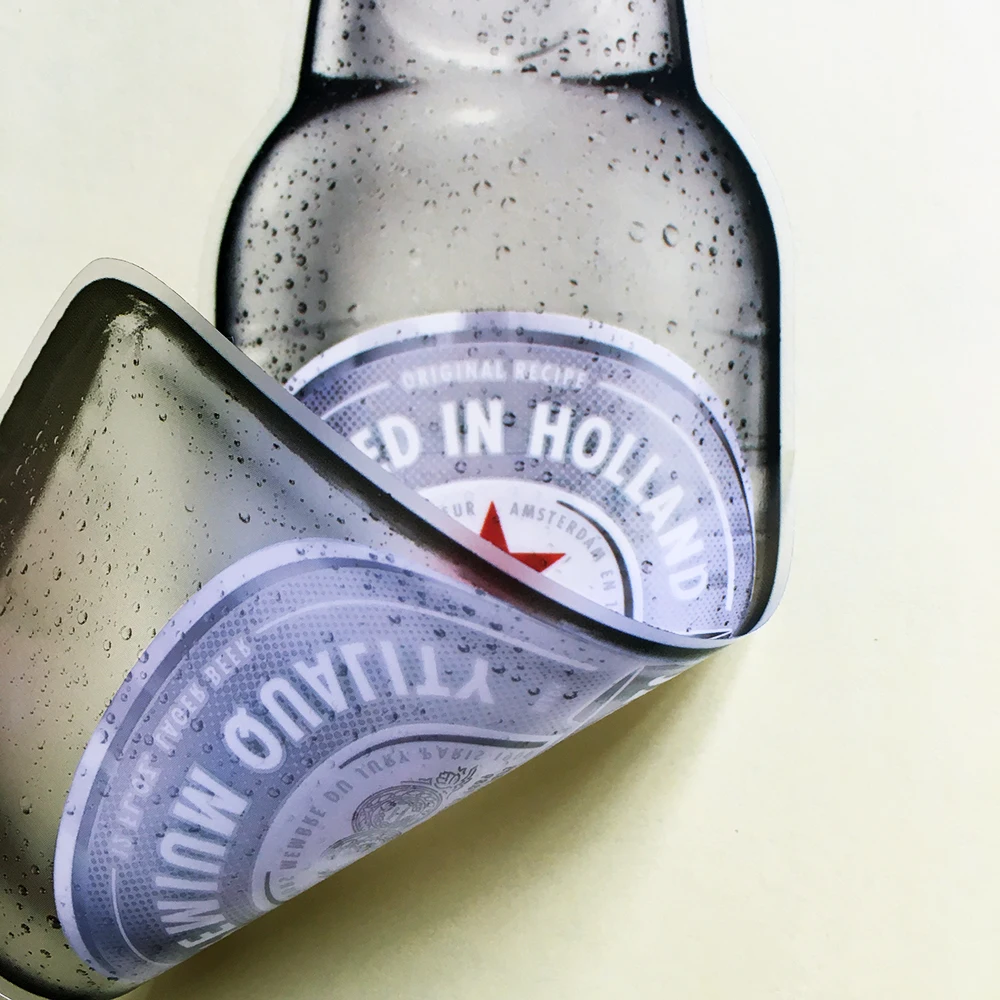 Индивидуальный гель A4 ТПЭ высечка Электростатическая прозрачная наклейка оконное Приклеивание