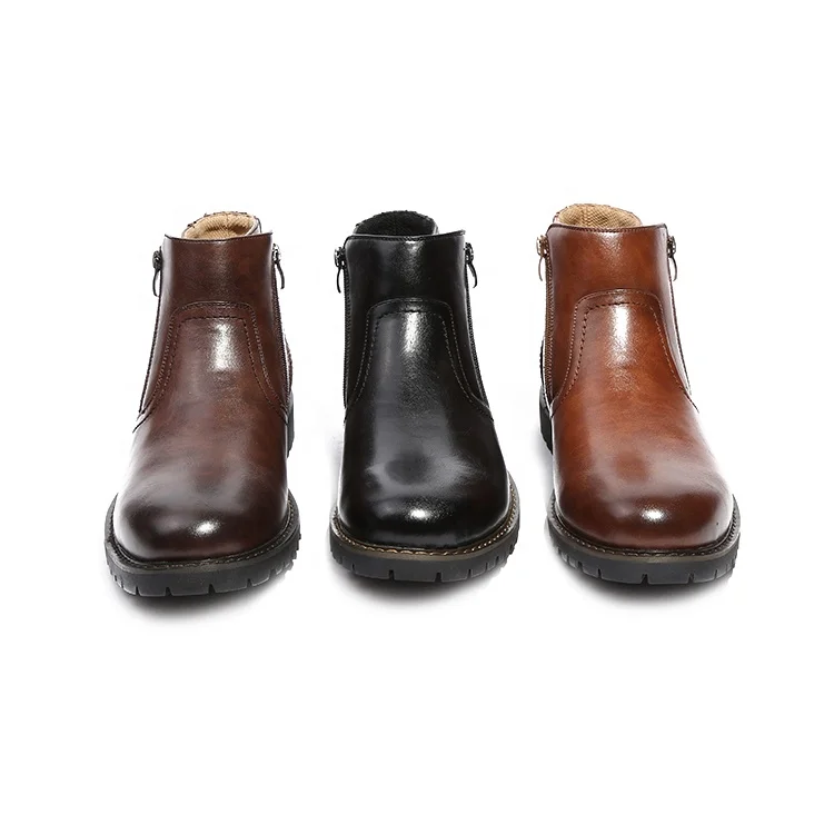 
Most popular export quality factory price protect hiking rubber boots with zipper 