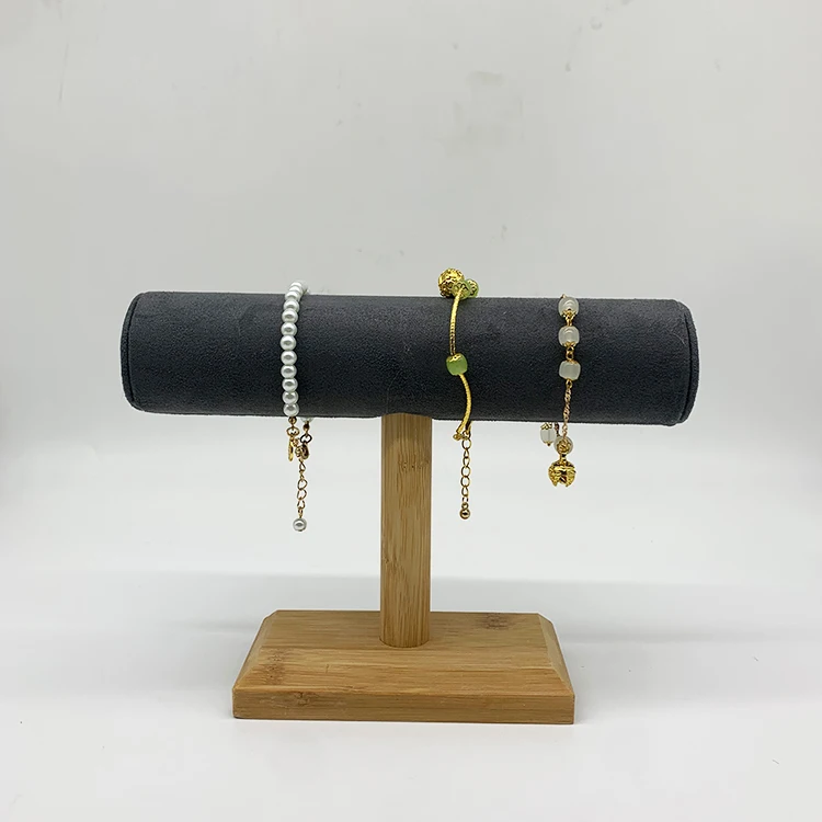 In Stock Jewelry Organizer Suede Velvet Bracelet Stand Bracelet Holder for Wrist Watch, Bangles and Bracelet