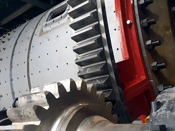 OEM трансмиссионные детали, кованое стальное зубчатое кольцо и Шестеренчатый вал для цементной мельницы