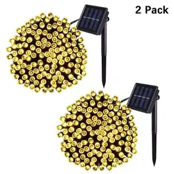 Outdoor Best Quality Micro Patio Copper Wire Powered Christmas Decorations Led String Solar Fairy Lights