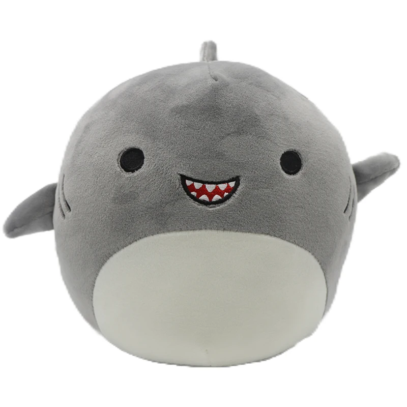 Creative Design 20CM Soft Elastic Plush Logo Customized Shark Plush Dolls Toy Animal Children Toys Cute Plush Toys