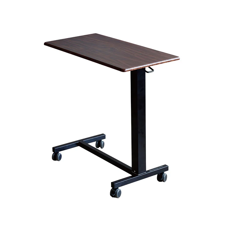 ENT-1001H hospital dining table wheelchair tables for disabled Adjustable Patient overbed Table