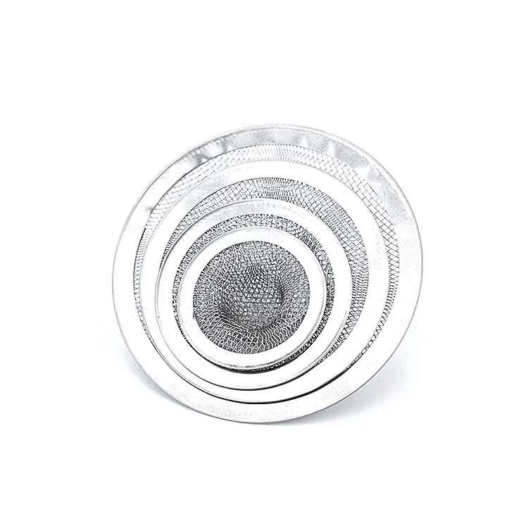 2023 best seller modern OEM logo newest kitchen accessories stainless steel mesh sink strainer