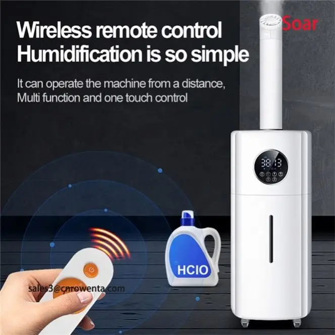 21L Floor Stand battery powered humidifiers Household Ultrasonic Humidifier use in Business .warehouse