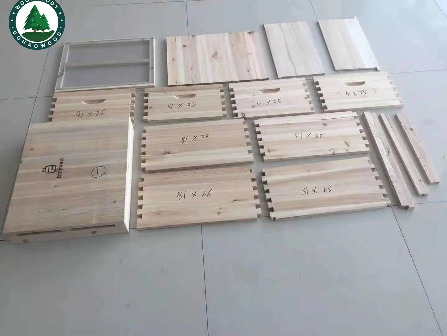 Hot Sale Wooden Bee Hive Langstroth Beehive 10 Frames