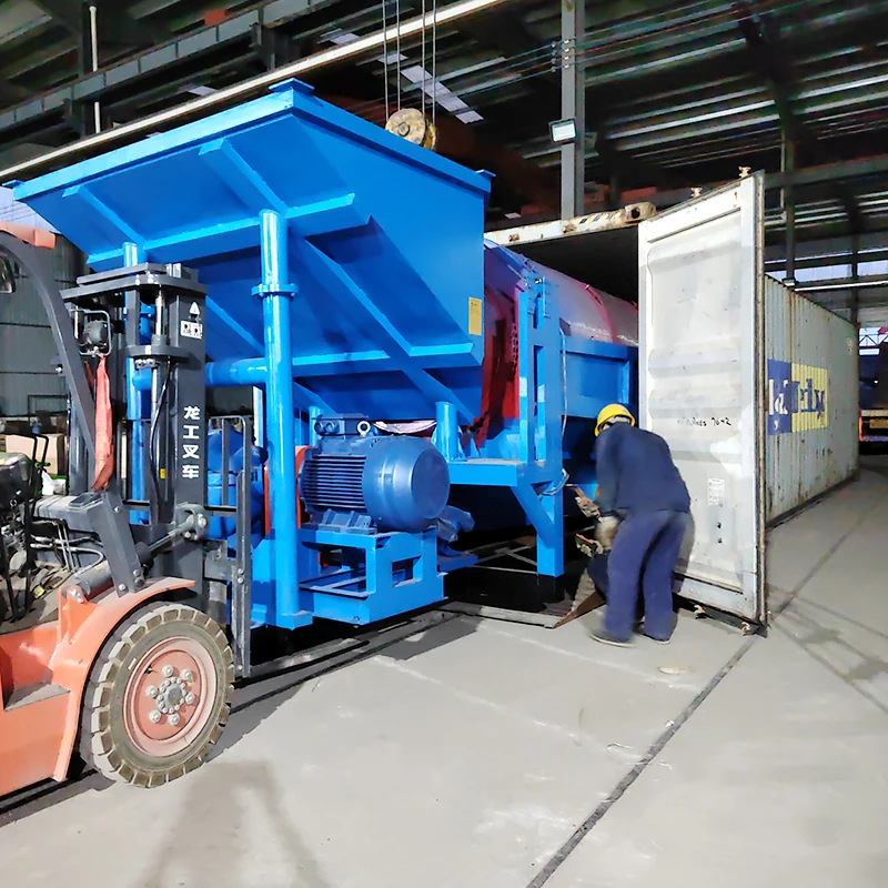 Высокая емкость Золотая стиральная машина для аллювиального золотого моющего завода