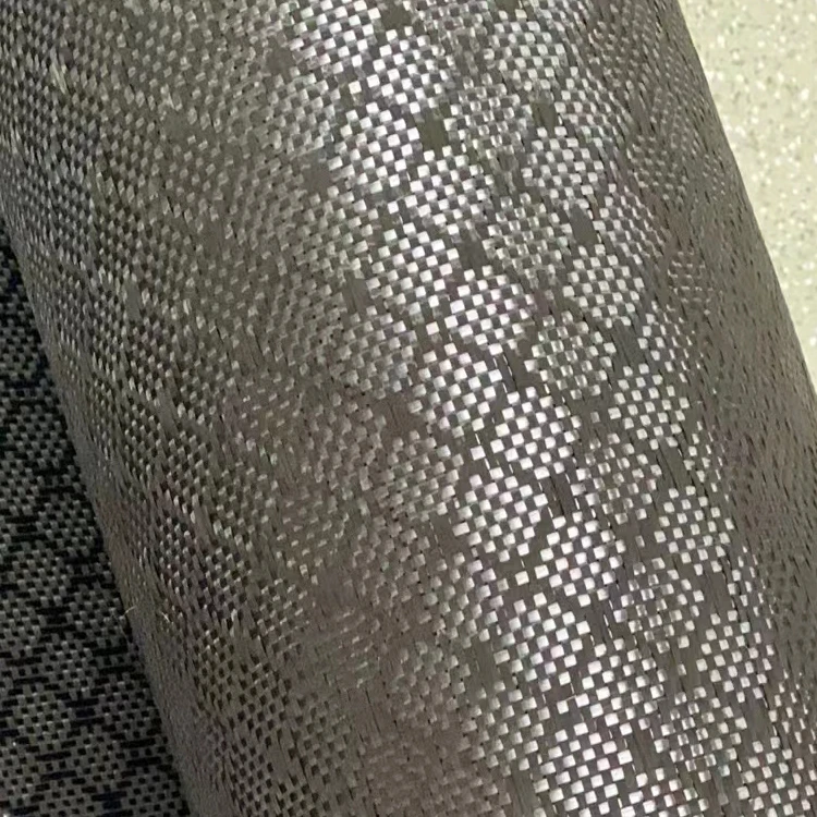 High Strength 3k Twill Fiber Carbon 50 Cm 3d Carbon Fiber Fabric 240gsm For Car Hood