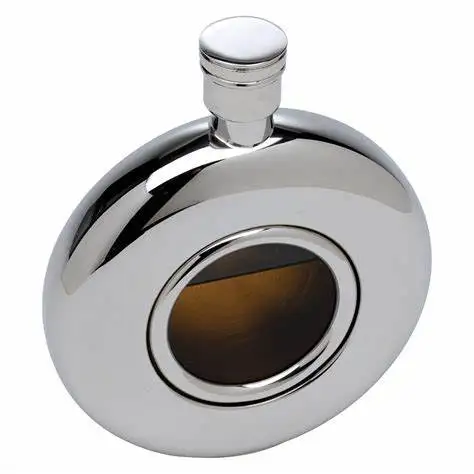 Wholesale China Manufacturer Custom Design Round Wine Liquor Hip Flask