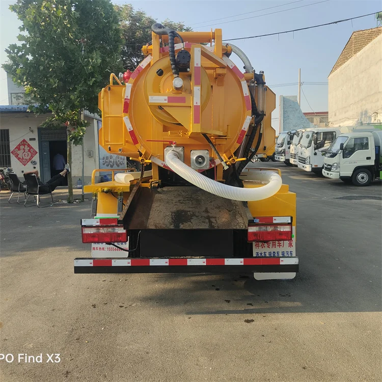 Sewage Pumping Water Truck, Septic tank Excrement Truck, Farm Manure Pumping Truck